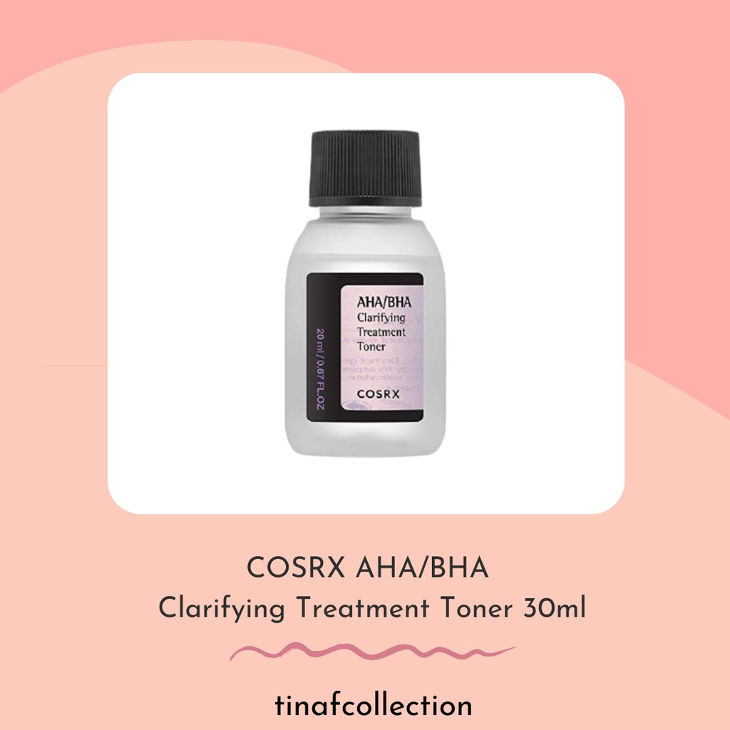 Jual COSRX AHA/BHA Clarifying Treatment Toner 30ml Indonesia|Shopee ...