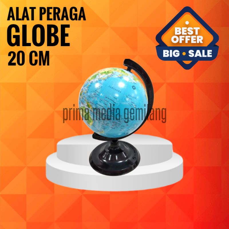 

PROMO DIEL/Bola Dunia/Globe 20cm/Alat Peraga IPS