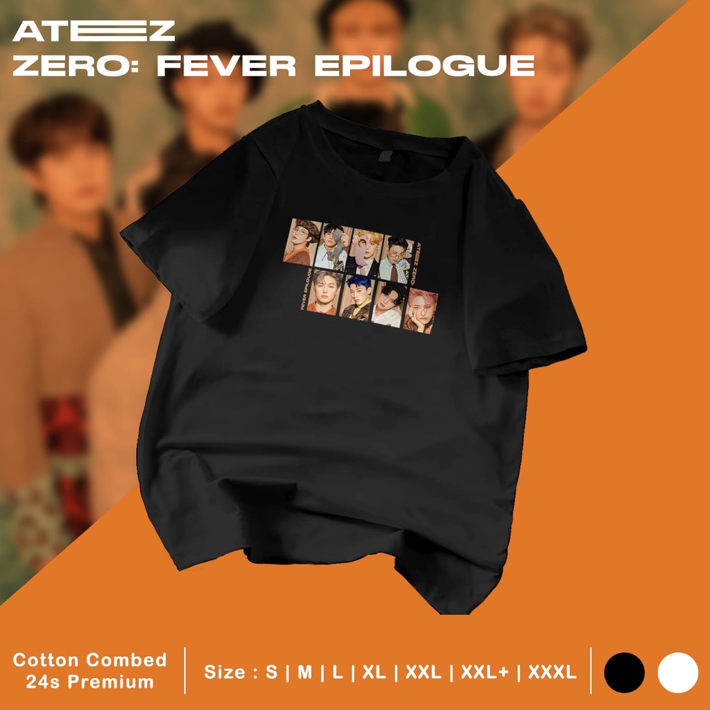 Pretty Savage- Kaos Oversize Ateez Zero Fever Epilogue The Real Photo Grup