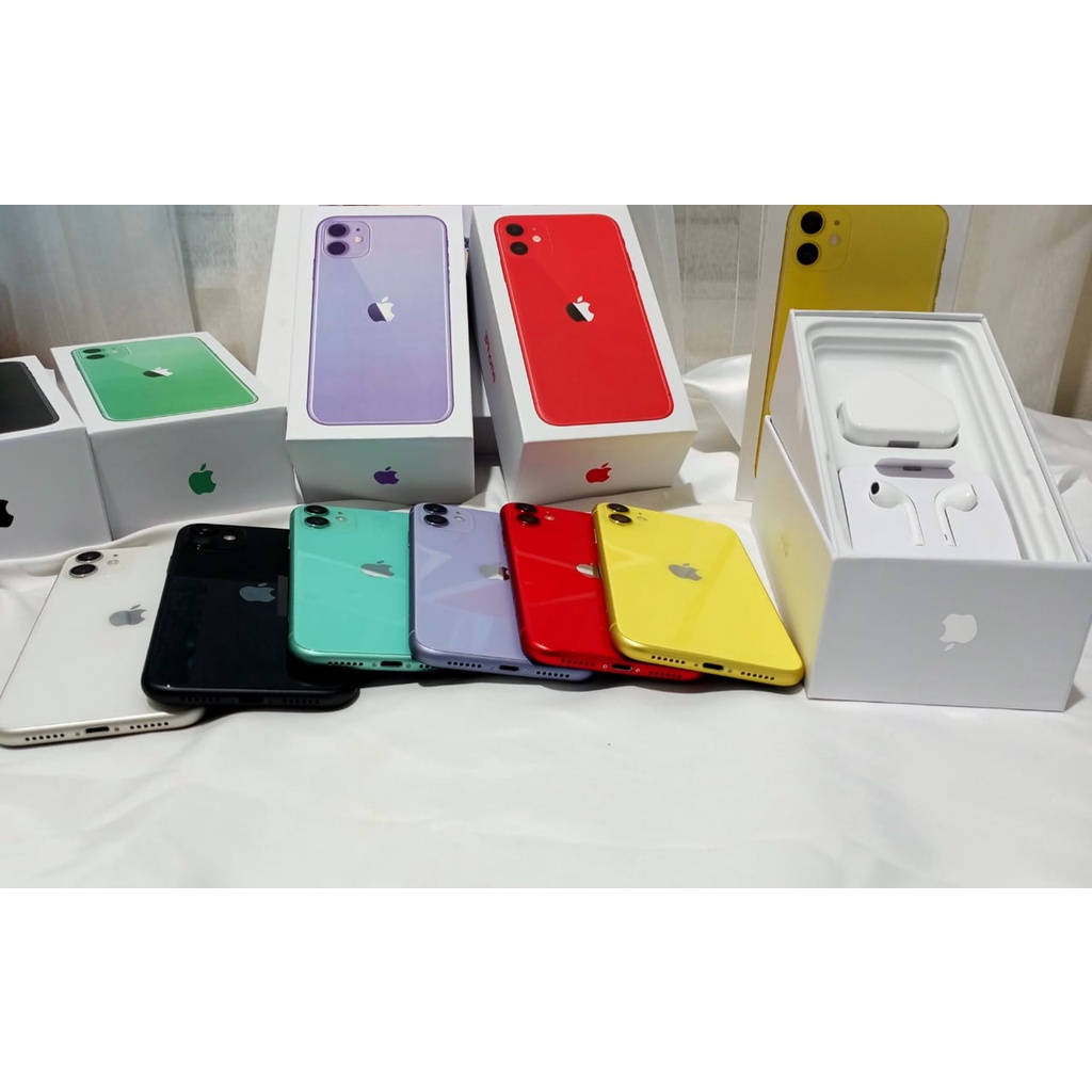 Apple iPhone 11 /64GB 128GB 256GB Second Original 100% Mulus Fulset-NO FACE ID