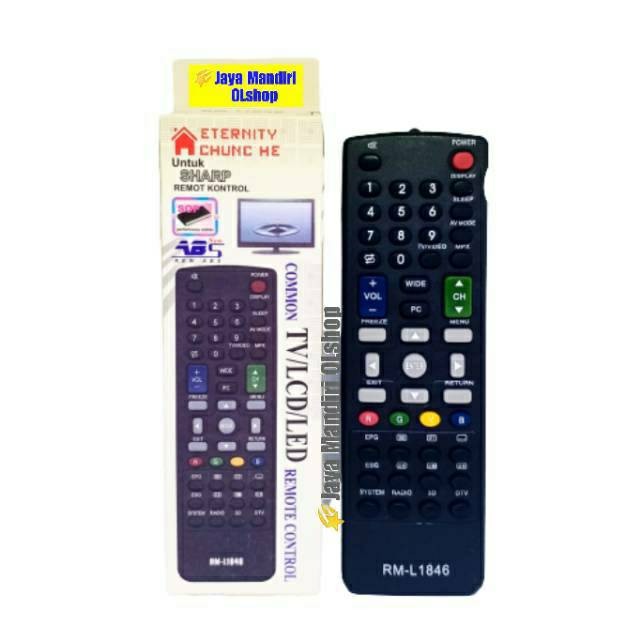 Remote /Remot TV Sharp LED /LCD