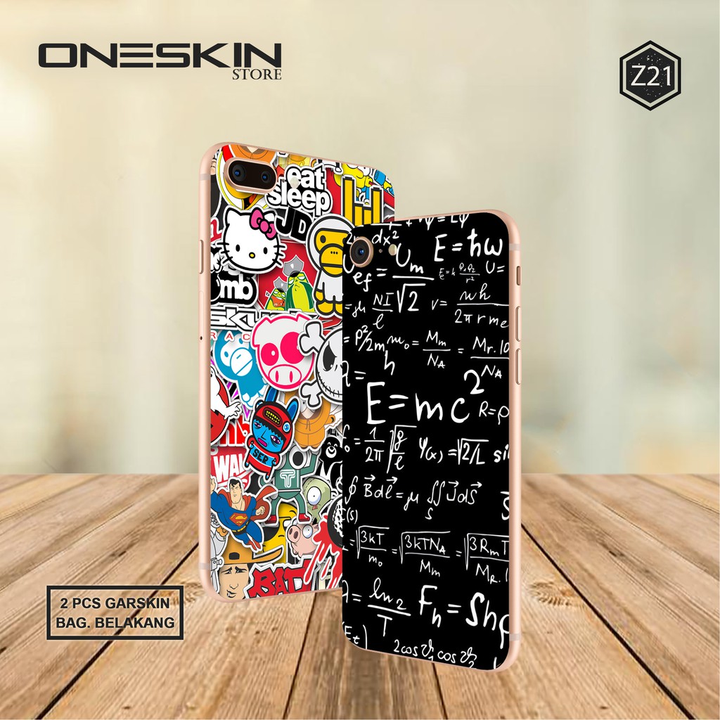 Skin Handphone-Sticker Handphone-Sticker Hp-2pc Theme Bagian Belakang