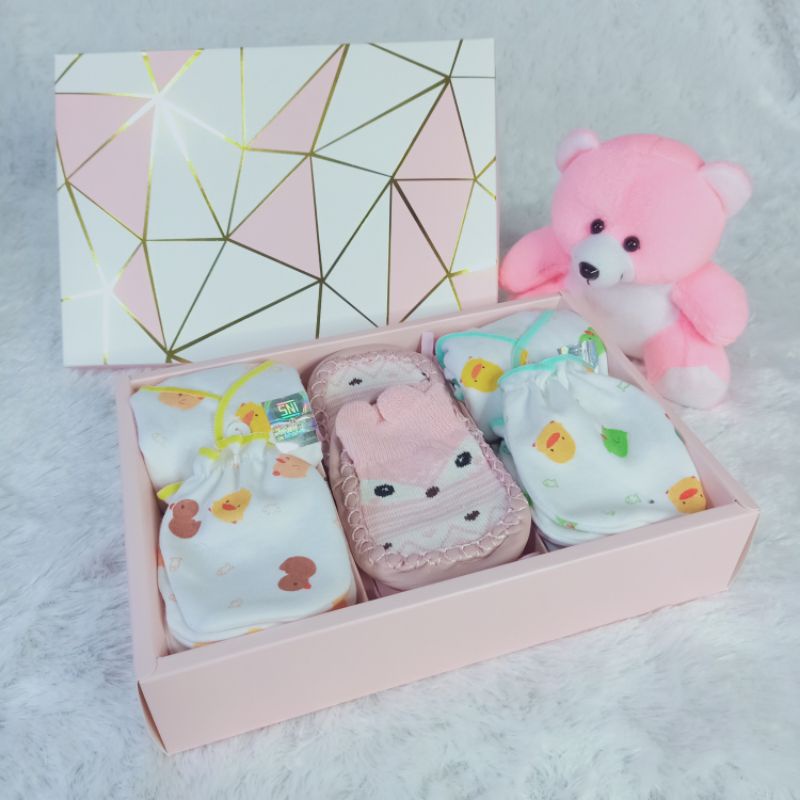 SOUL [Baby 17] Hamper Bayi Kado Lahiran Newborn Paket Set Lengkap  Cute Gift Parcel Real Pict Hampers baby boy and girl Parcel Bayi Laki-laki Perempuan