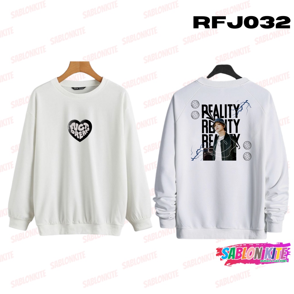 MURAH!!! HOODIE SWEATER NCT DREAM HAECHAN REALITY RFJ032