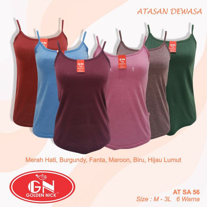 Singlet cewek, singlet remaja, singlet dewasa, kaos dalam wanita, kaos singlet