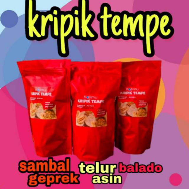 

Kripik tempa sagu/tapioka kripik tempe