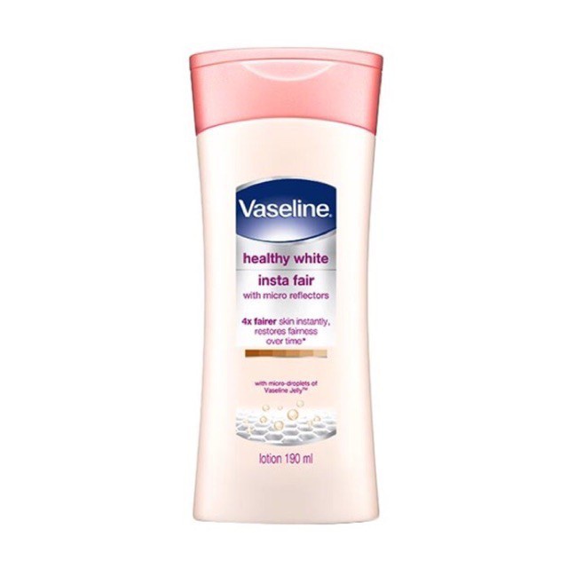 Vaseline Healthy White Insta Fair 190ml / Body Lotion / Hand Body