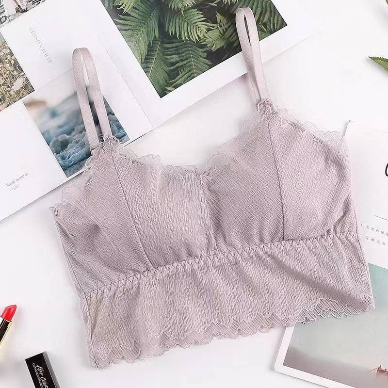 VS - BRA SEXY KOREA / BH BRALETTE Bahan Lace one-piece PUSH UP Bra YOGA FASHION  82088 tm