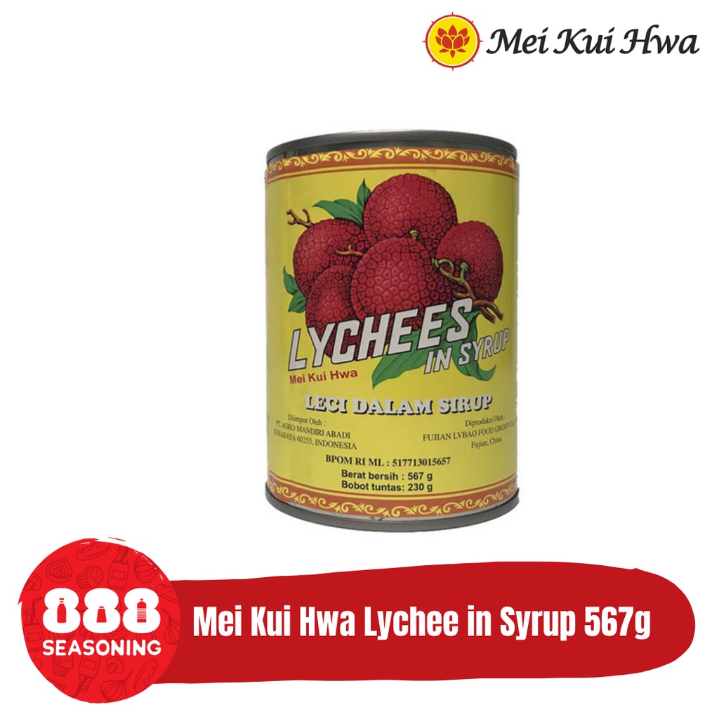 

MEI KUI HWA LYCHEE (Leci Syrup) 567g