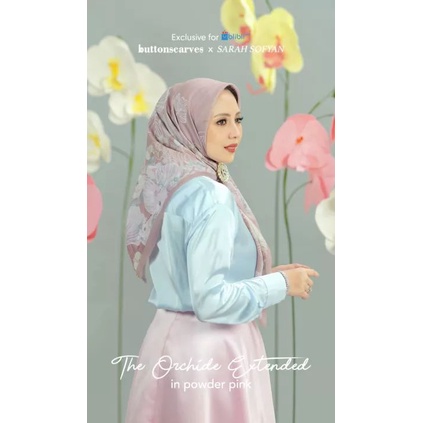 Buttonscarves Orchide Series