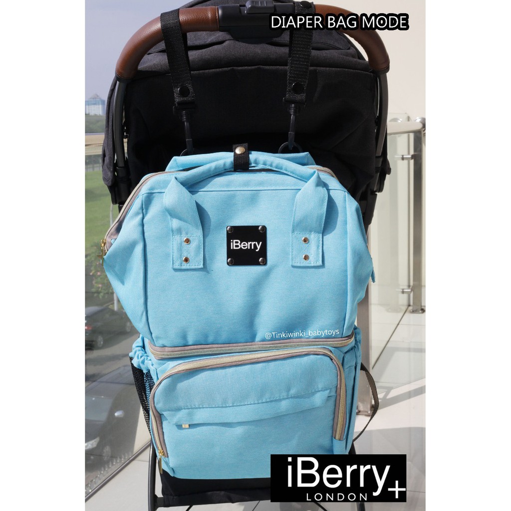 IBERRY LONDON PLUS diaper bag dengan cooler bag