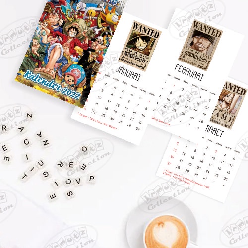 

Kalender Meja 2024 Seri One Piece Model 1
