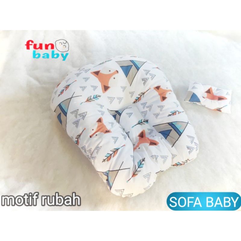 (kualitas SULTAN) sofa bayi kasur bayi premium isi silicon HTH high grade free tas