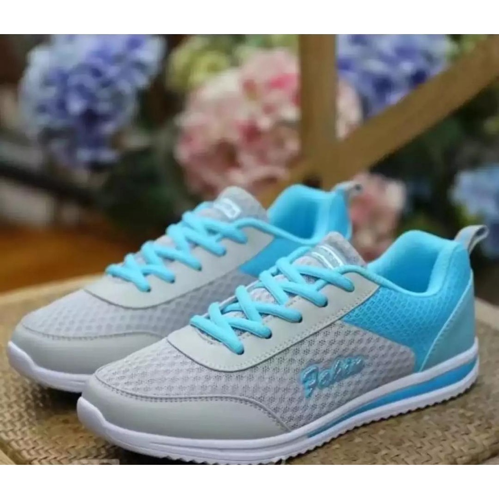 SEPATU SNEAKERS KETS WANITA FHN 01/SEPATU OLAHRAGA WANITA/SEPATU SENAM JOGING WANITA