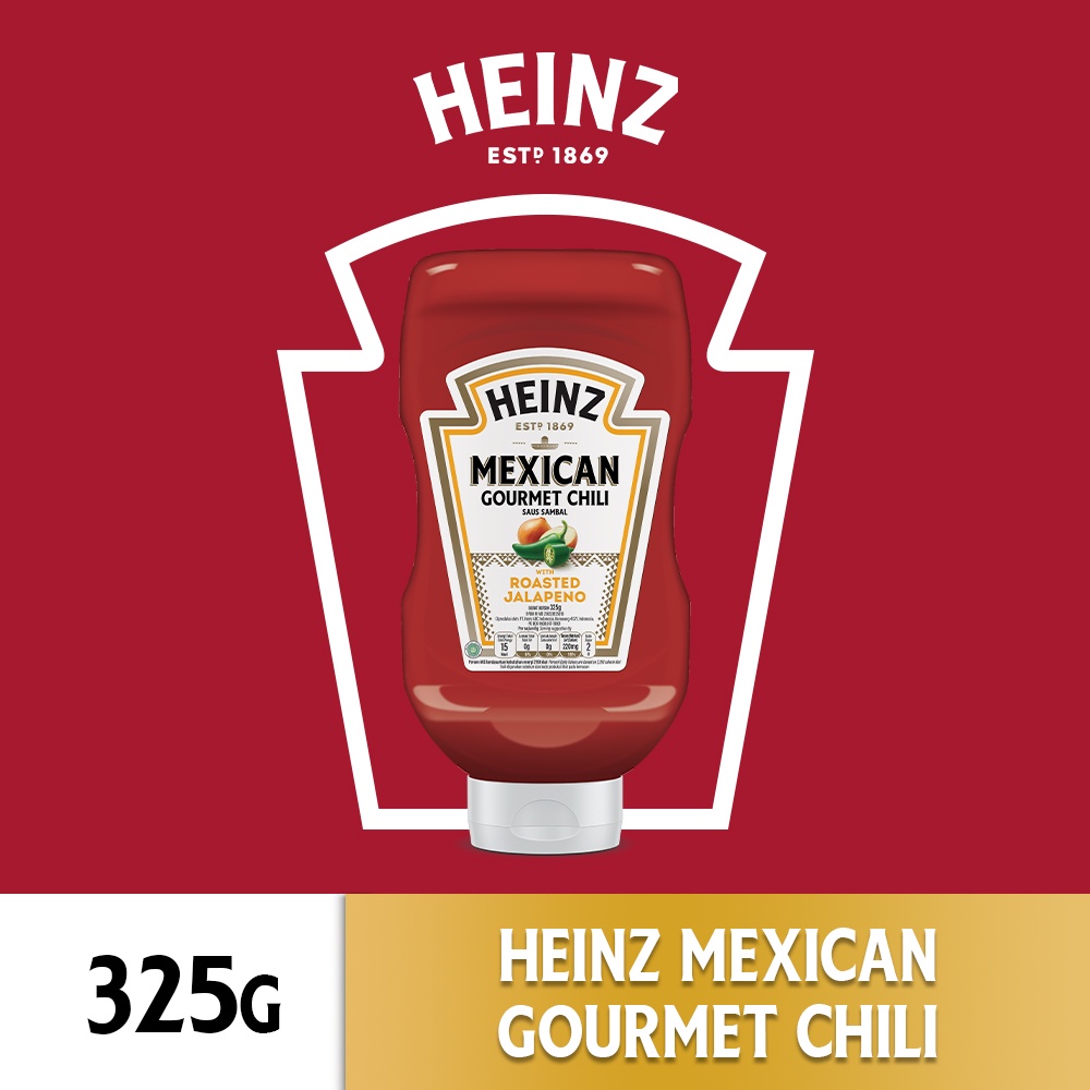 

HEINZ Saus Sambal Meksiko 325 g