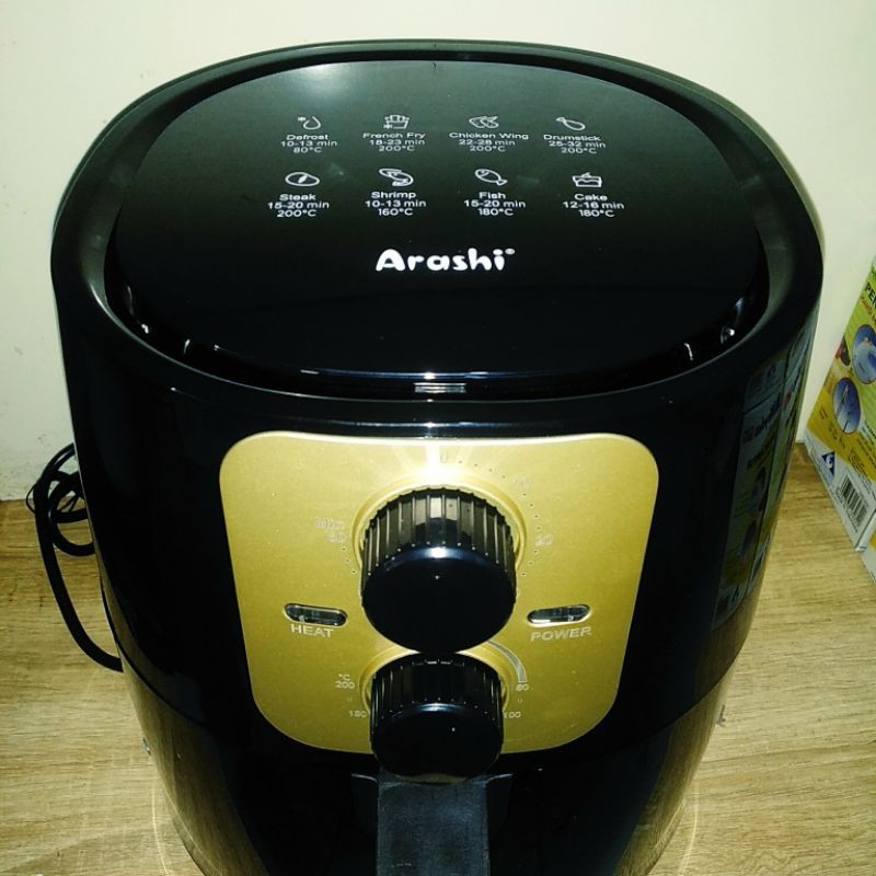 ARASHI AIR FRYER AAF451 | AIRFYER MULTIFUNGSI | PENGGORENGAN TANPA MINYAK