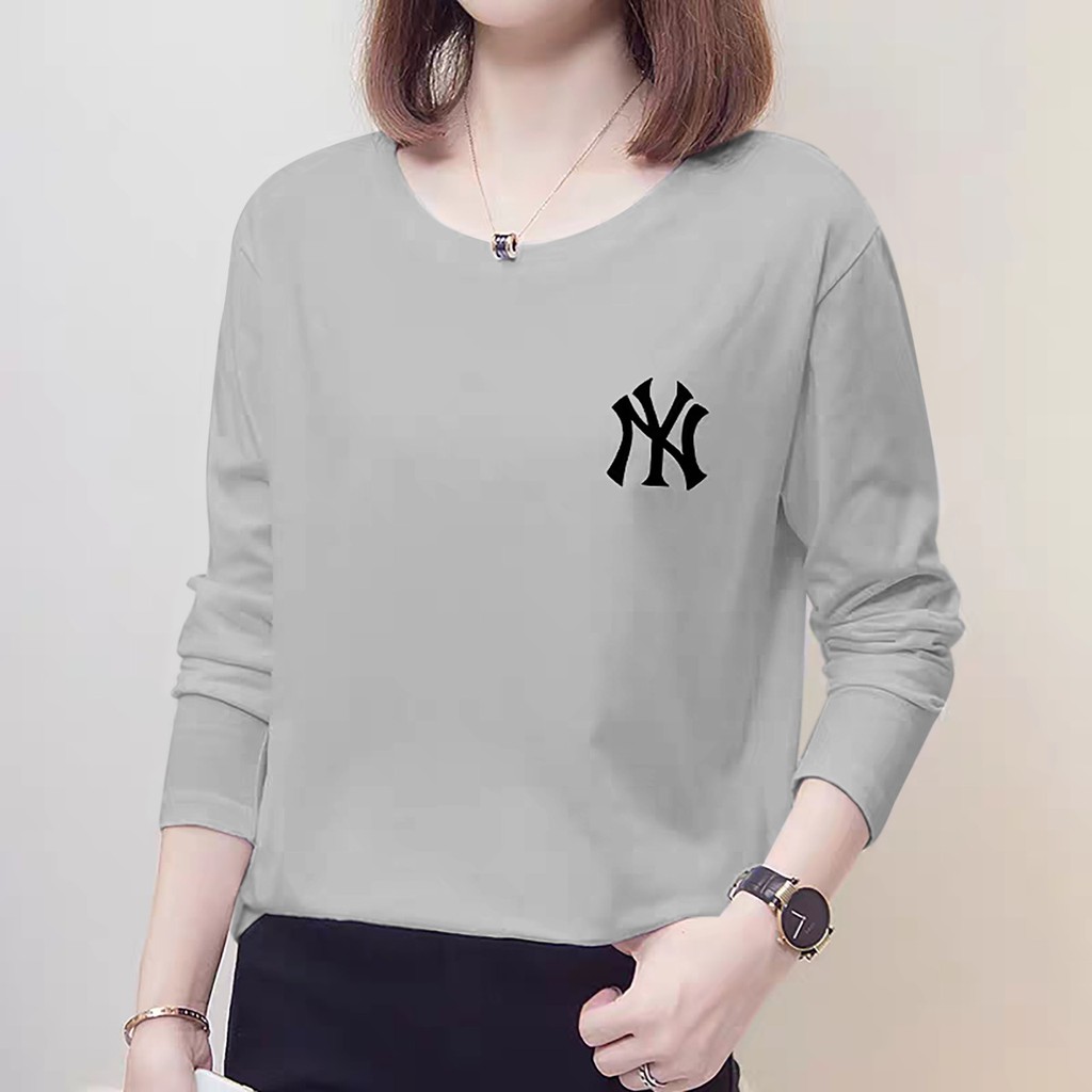 BAJU TRENDY N YORK GIRL TERBARU-KAOS CEWEK DISTRO LENGAN PANJANG KEREN KEKINIAN-BAJU CEWEK TERLARIS