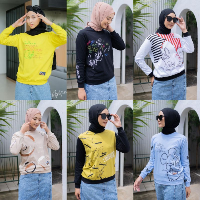 GYL Authentic / Kaos GYL AUTHENTIC / Top No Limit / GYL AUTHENTIC original/Gyl top slit oval