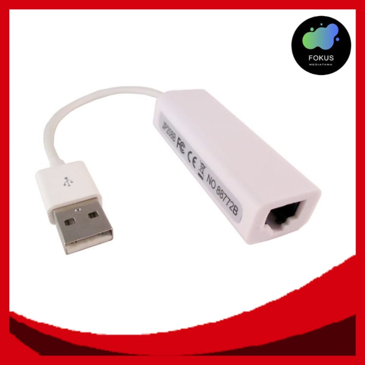 USB 2.0 Hub 3ports with Lan 10/100 KODE 6017