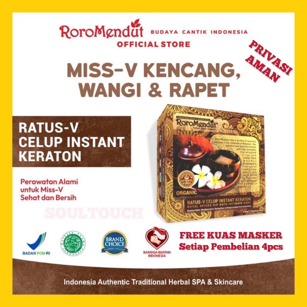 Ratus Rapet Wangi Instant V Celup Roro Mendut Original