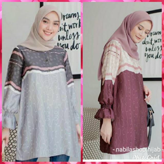 negri blouse by vanilla hijab