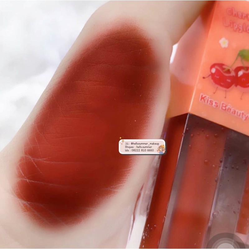 [ORI THAILAND] Kiss Beauty Fruit Matte Lipgloss