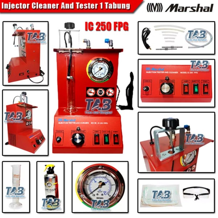 Injector Cleaner And Tester 1 Tabung Motor Marshal IC 250 FPG Termurah