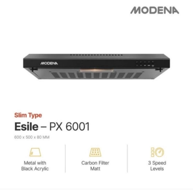 Jual Modena Cooker Hood Px Unit Only Shopee Indonesia