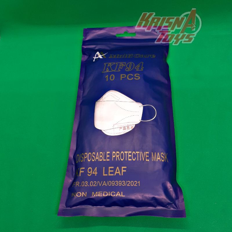 MASKER KF94 PUTIH isi 10pcs