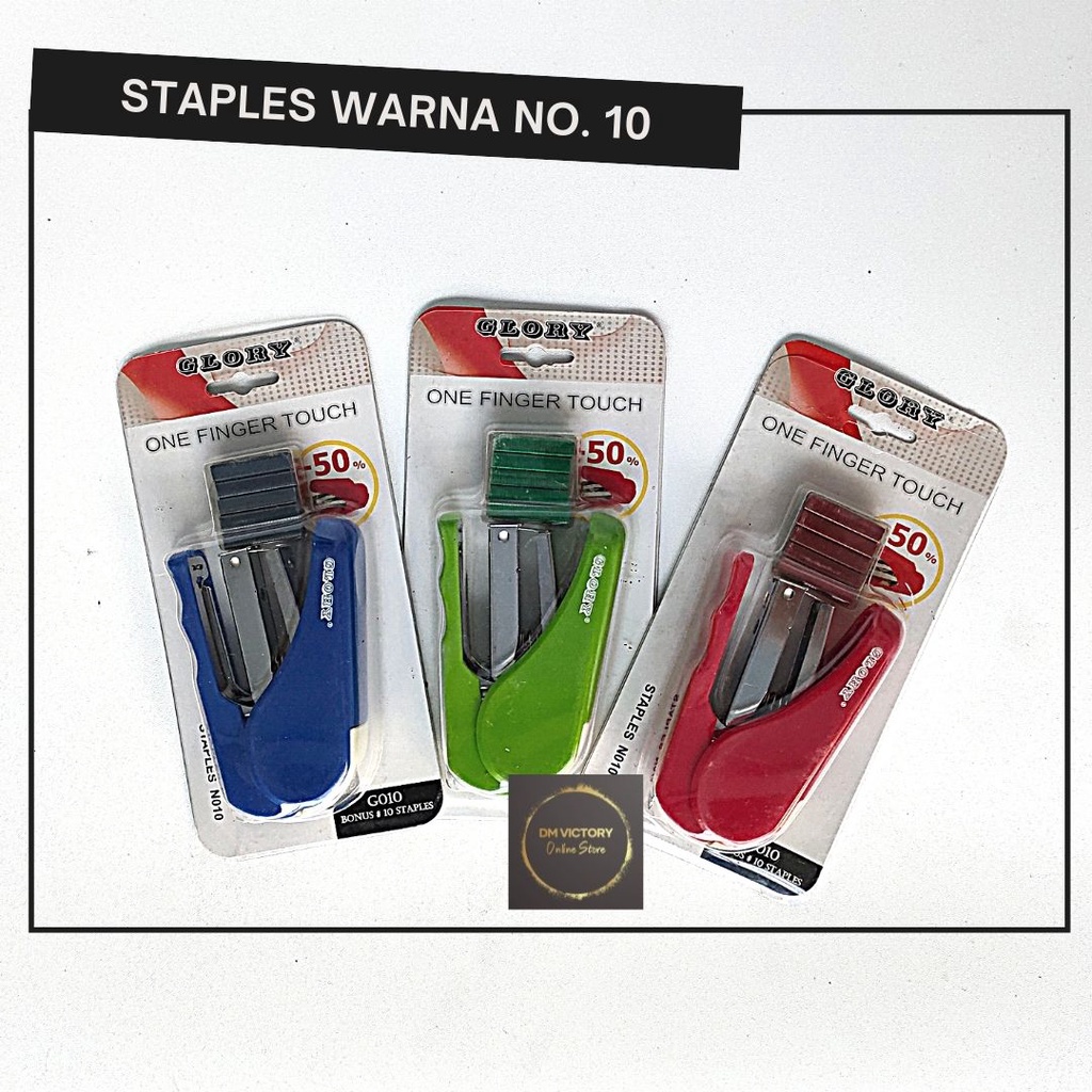 

Mesin Stapler One Finger Touch Glory