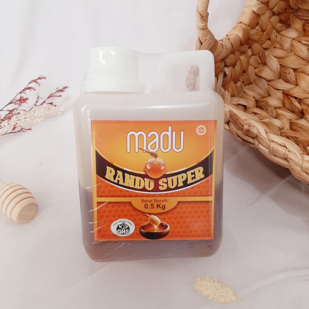 

MADU RANDU SUPER 500 GRAM - Madu Asli - Madu Murni - Madu Randu Lokal