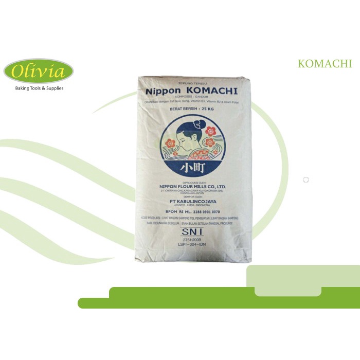 

Ds510 Tepung Terigu / Gandum Nippon Komachi Wheat Flour Jepang 1Kg Repack Gr6B0B1