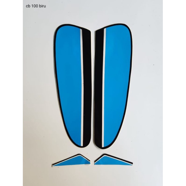 STRIPING CB 100 BIRU BERKUALITAS