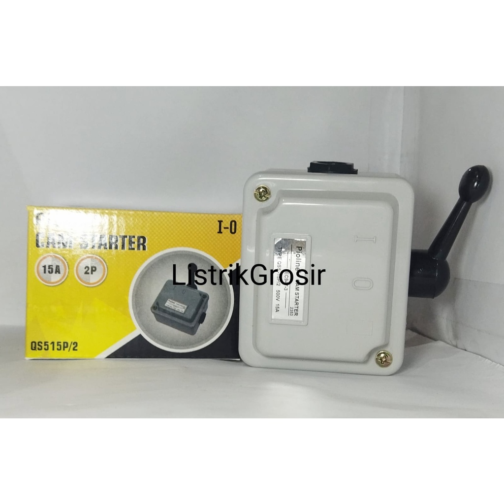 1 0 Cam Starter I O Genset Stater Handel Handle PLN 2P 15A GA Pioline