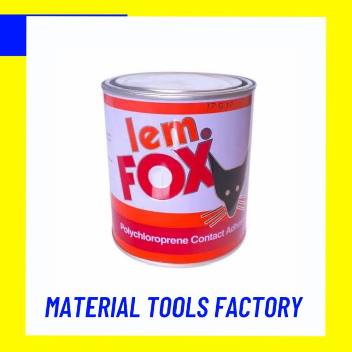 lem fox 600gr - lem karpet - lem kulit - lem kayu - lem vinyl