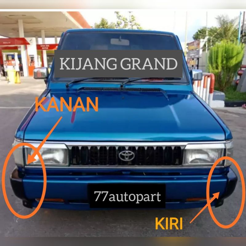 tanduk bemper kijang grand kuping bemper depan harga satuan