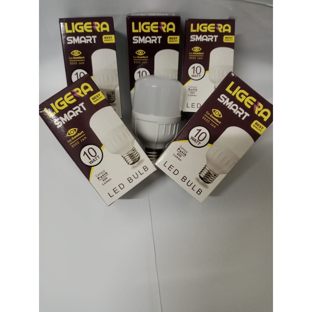 LIGERA Bohlam LED SMART Hemat Energi 10W