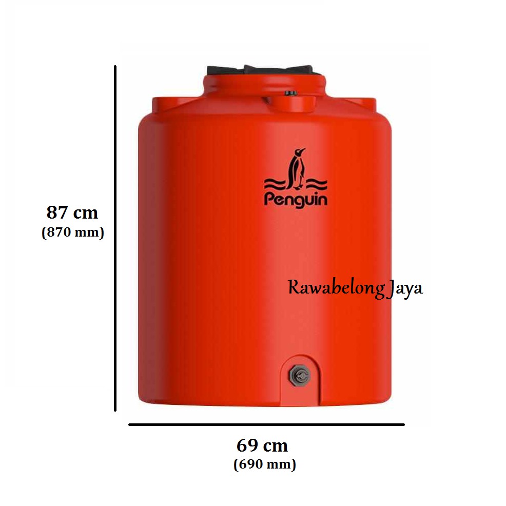 Tangki Air Penguin 300 Lt Tb 32 Toren Air 300 Liter Shopee Indonesia