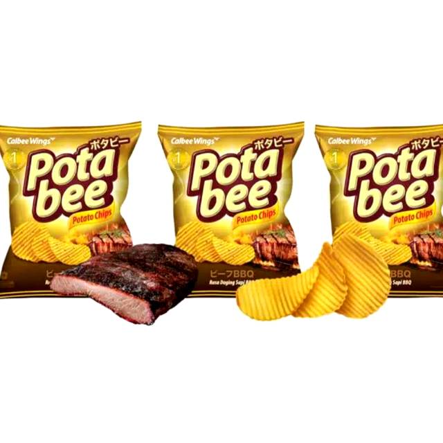 

Snack Potabee Regular BBQ Beef 68 gram