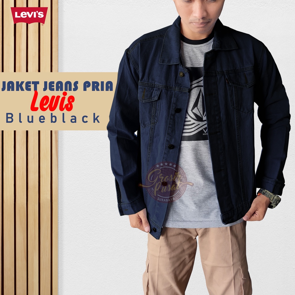 Jaket Jeans Merk LIVE S Premium Harga Termurah Ukuran M - XL