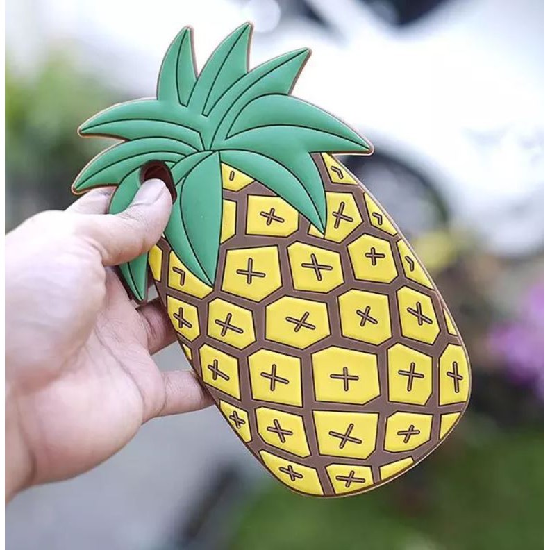 Iphone 5 6 Oppo A37 Neo9 A39 A57 Pinneaple 3d Case