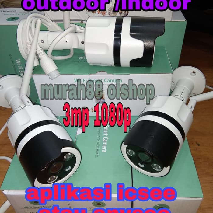 CCTV WIFI OUTDOOR WIRELESS 3MP 1080P FULL HD WATERPROOF L701HI harga 1unit