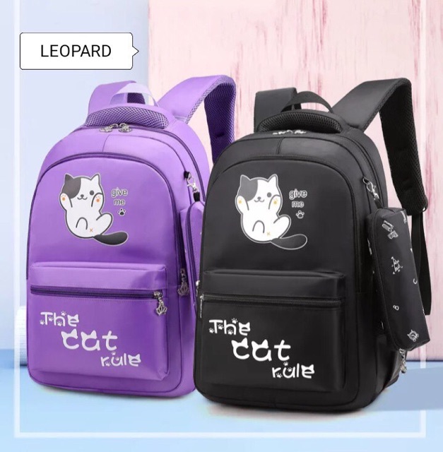 Tas anak the cat ransel anak murah backpack the cat backpack anak 2in1 tas 2in1 the cat murah