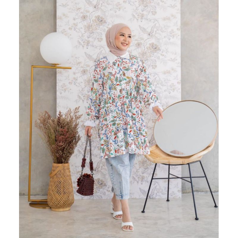 AUDRE TUNIK BLOUSE HARVEST HAIDEEORLIN