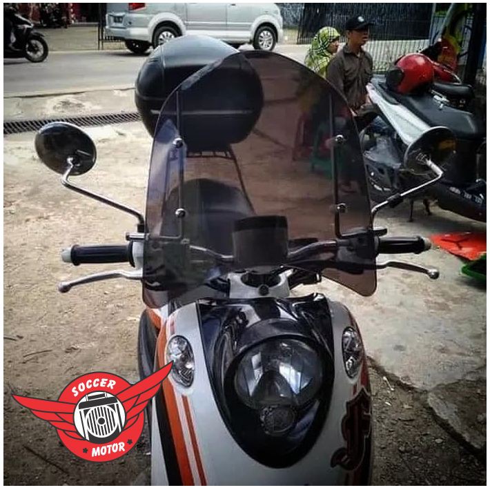  Aksesoris  Kaca Depan Motor  Scoopy Gambar Aksesoris 