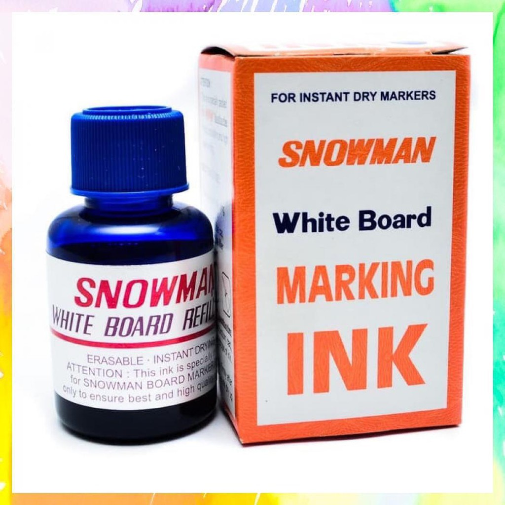 

Refill / Isi Tinta Snowman Whiteboard (Pcs