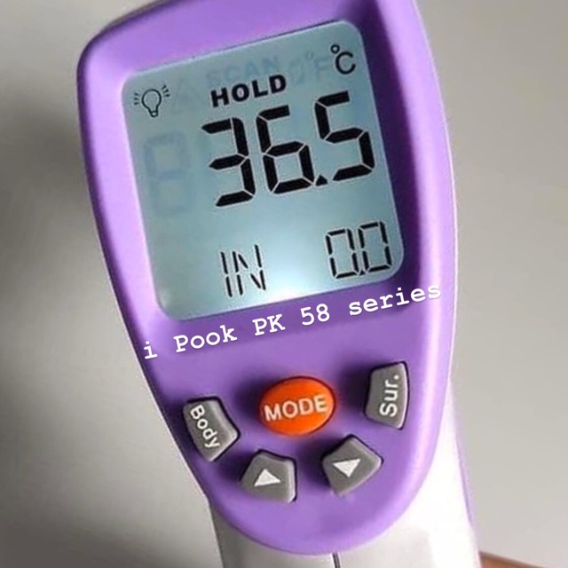[SALE, READY STOCK] Thermometer Gun. Thermometer merk i Pook PK58B
