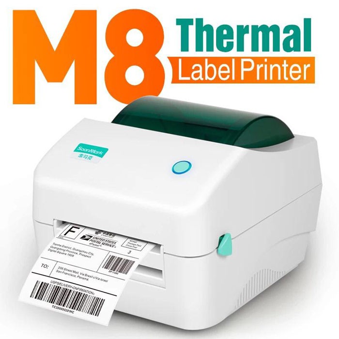 SoonMark M8 Stiker Label Barcode Thermal Printer