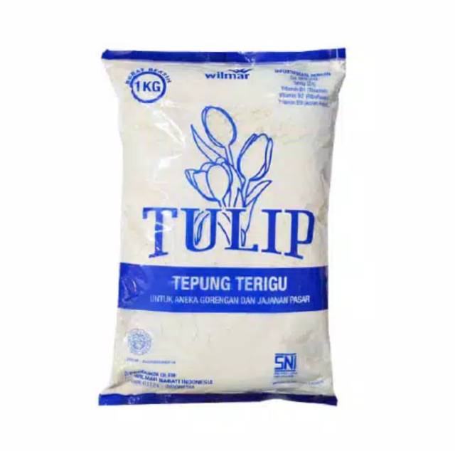 Tepung terigu Tulip dan Sania 1 kg