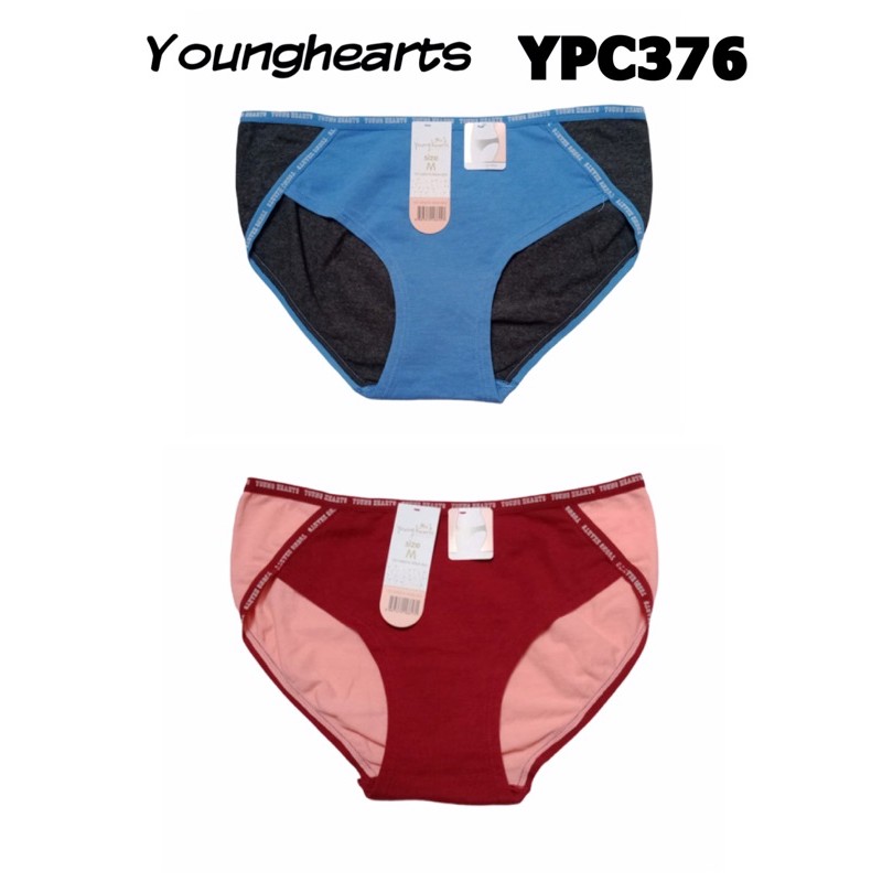 YPA376 panty younghearts mini satuan dan pack katun M